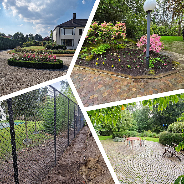 Pavage, allée, abords, plantation, abattage, elagage, arbre, haies, taille, fleurs, pelouse, tone, gazon