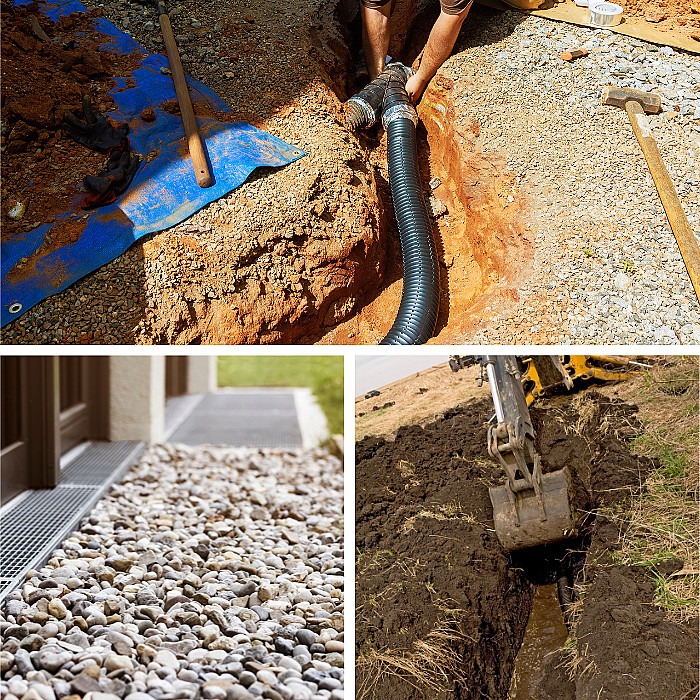 Grondwerken, nivelleren, drainage, funderingen, uitgraven, afvoer van puin, Zedelgem, Torhout, Oostkamp