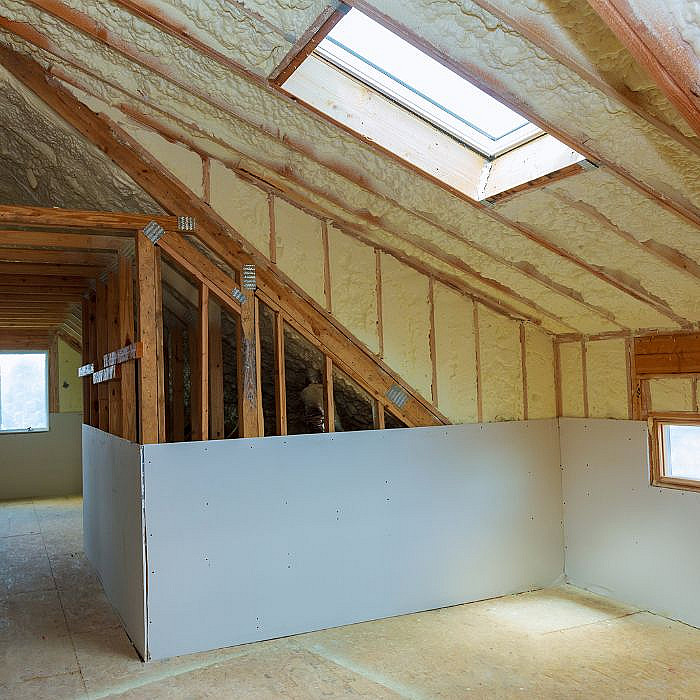 isolation de toiture, isolation intérieure, isolation extérieure, sarking, laine de roche, panneaux rigides, mousse isolante