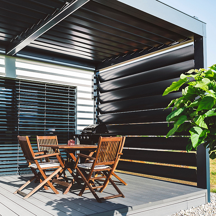 BD Concept, sécurité travaux, pergola bioclimatique, pergola, ombrage