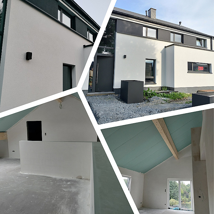 Cimentage, plafonnage, rénovation extérieure, cloisons, rénovation de façade