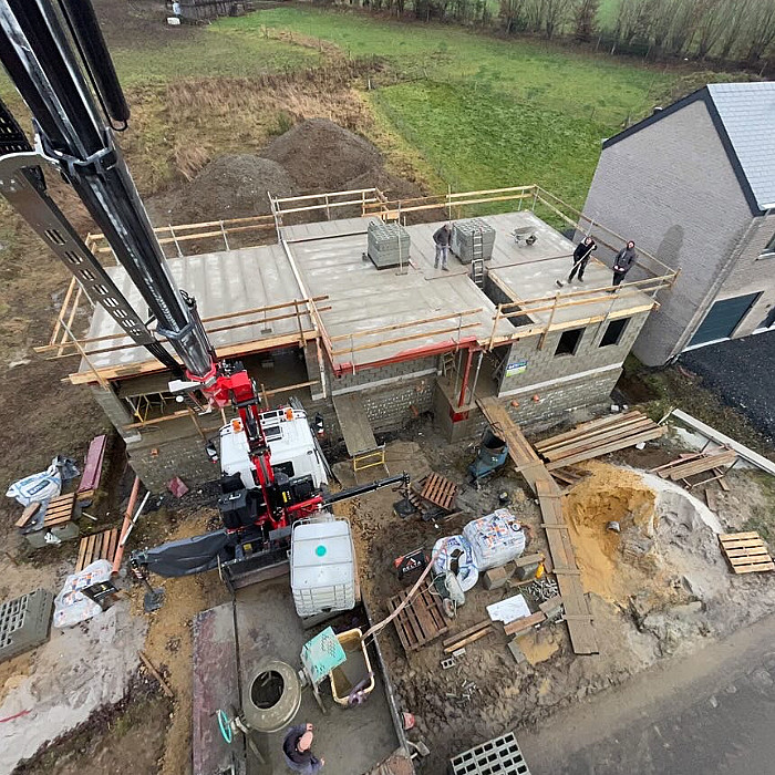 maçonnerie, gros œuvre, fondations, coulage de dalle, murs porteurs, soubassement, 
                   structure en béton, chape, construction générale, construction durable, BJ Construction S.A