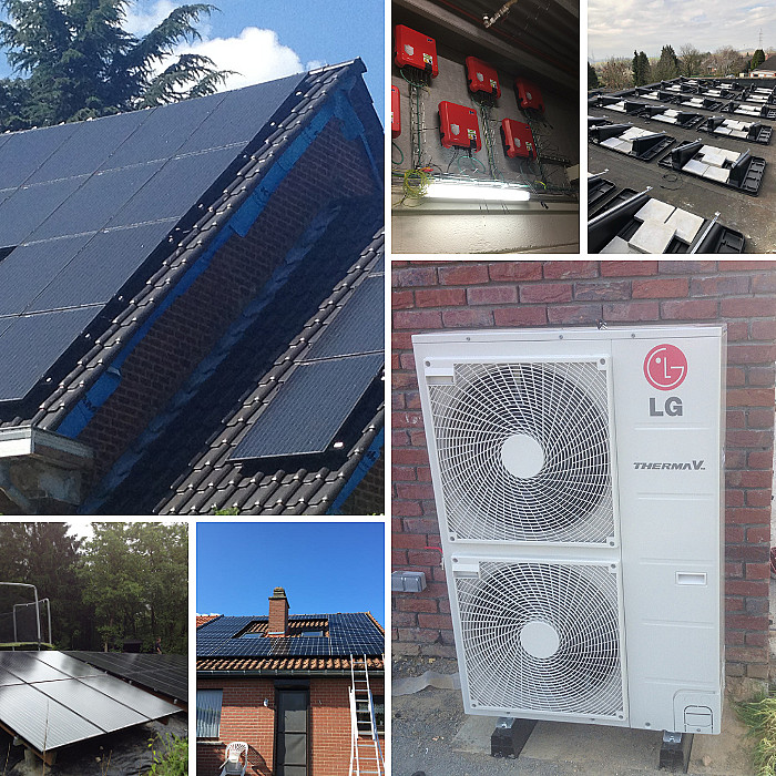 Borne de recharge, Smappee, station de recharge, panneaux photovoltaïques, chauffage, entretien