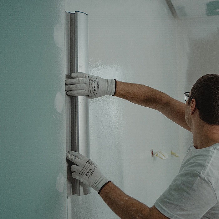 Parachèvement, plâtre, murs, lissage, enduits, finitions