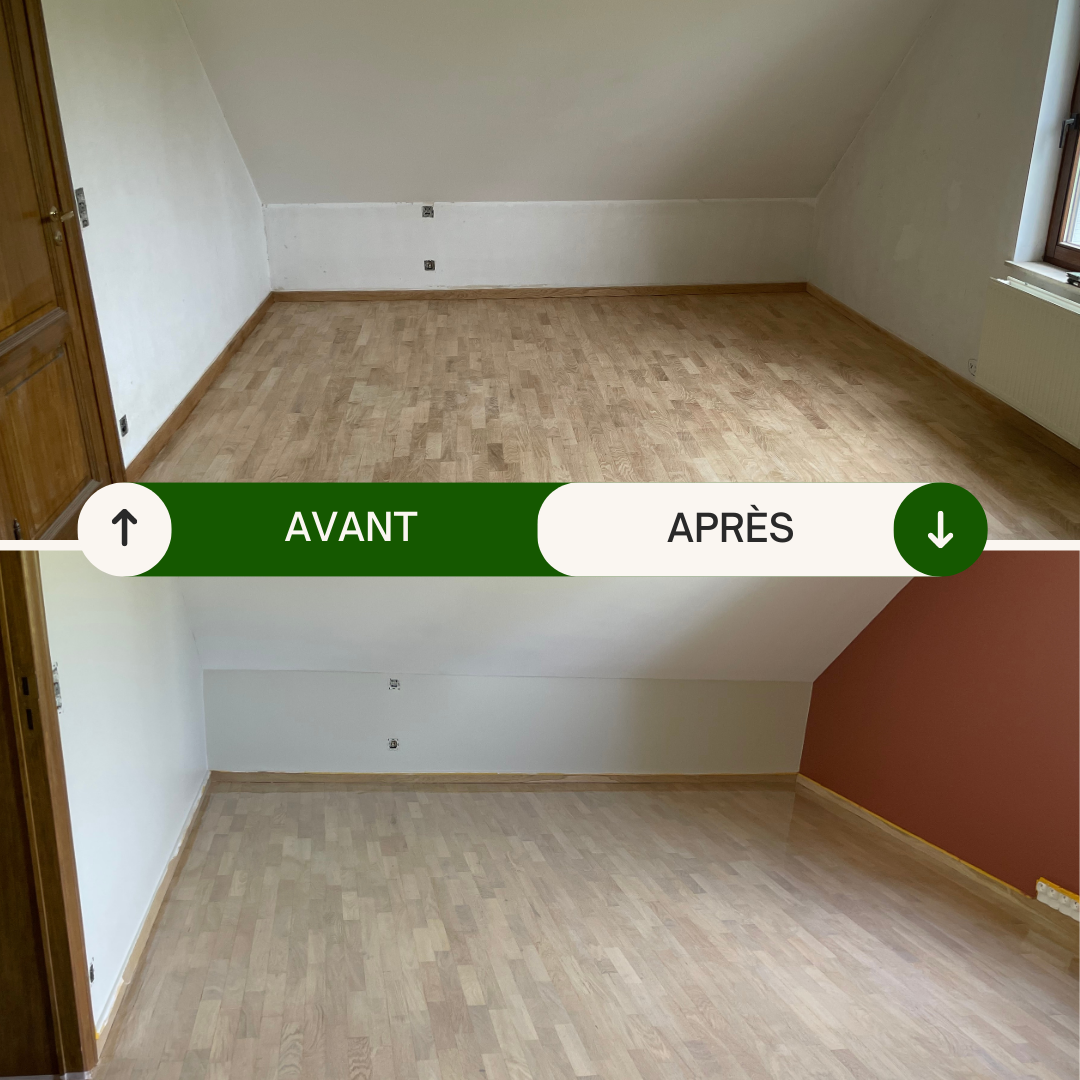 Béton ciré, béton lisse, sol, peintre