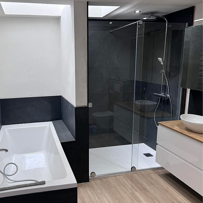 baignoires, douches, carrelage, meubles, mobilier, sanitaires