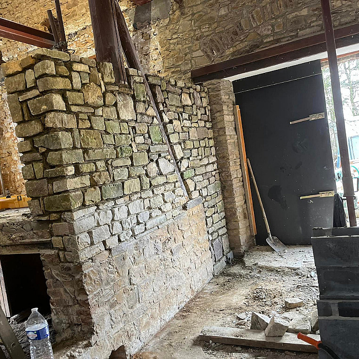 Démolir, ancienne maison, ancien bâtiment, gravats, évacuation débris