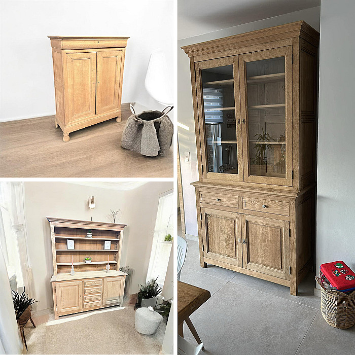 showroom, vente de meubles, bois, sablage