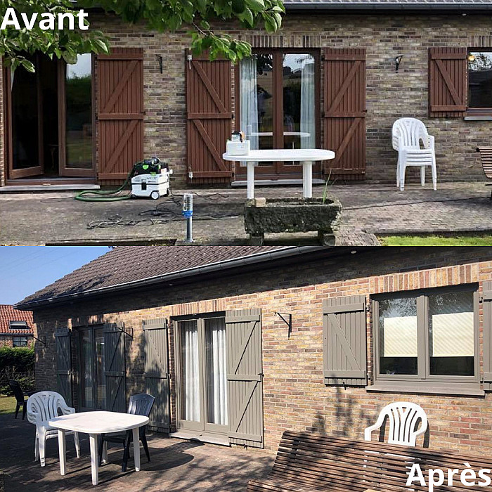 peinture intérieure, peinture extérieure, ponçage/dérochage d'escaliers, enduisage complet des murs, mise en peinture des portes, mise en peinture des escaliers, application huile sur marche, remise en peinture d'une cage d'escalier, remise en état de poutrelle métallique, peinture des corniches, restauration des portes extérieurs en bois, peinture effet rouille, pose de parquet, rénovation de parquet, béton effet ciré, décoration, parachèvement, cloisons