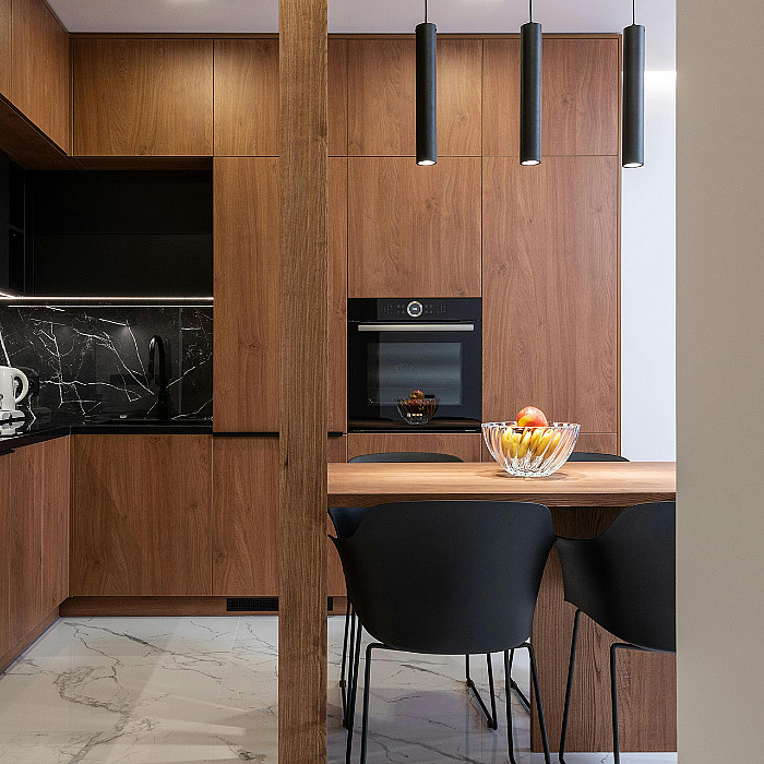 Meubels, hout, opslag, keuken, interieurontwerp