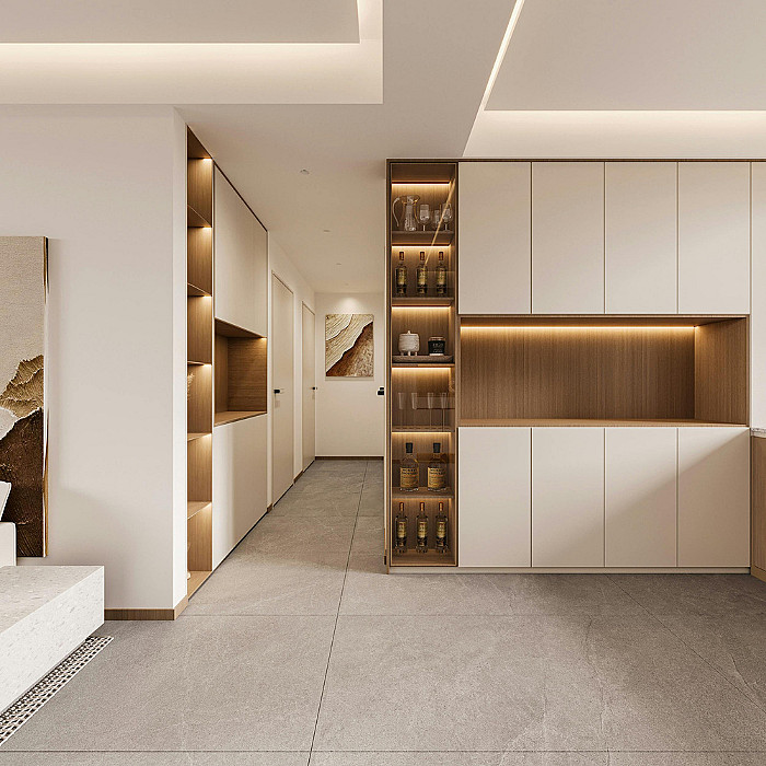 Badkamer- en keukenmeubels, afwerkingen