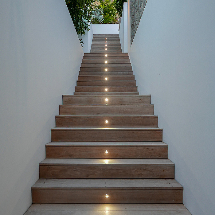 Aménagement extérieur, domotique, lumière, terrasse