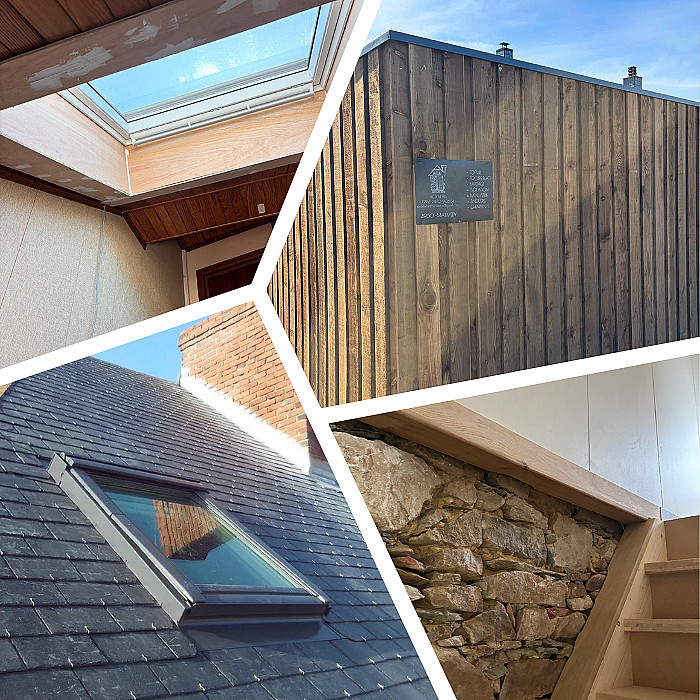 menuiserie, menuisier Malmedy, châssis en bois, châssis PVC, toiture, zinguerie, terrasse en bois, bardage, faux plafonds, isolation, charpente, aménagement de grenier, étanchéité de toiture, rénovation de toiture