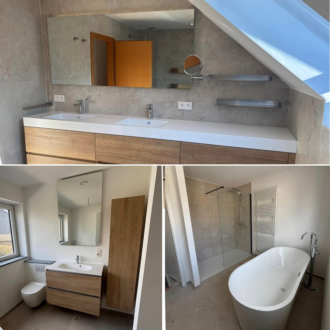 chauffagiste Clavier, plombier Hamoir, salle de bain Marchin, chauffage sanitaire, rénovation salle de bain Liège