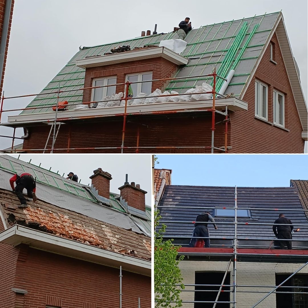 dakwerken Gent, dakwerker Aalst, dakbedrijf Eeklo, Velux plaatsen Gent, dakrenovatie Oost-Vlaanderen, zinkwerken, dakisolatie, hellend dak, plat dak, dakvenster