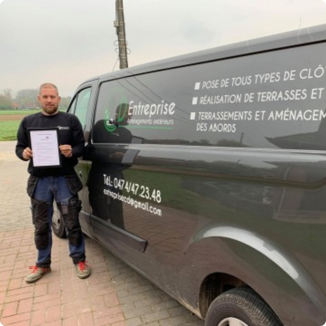 aménagement extérieur, terrassement, pavage, portails, clôtures, Mainvault, Ath, Lessines, Hainaut