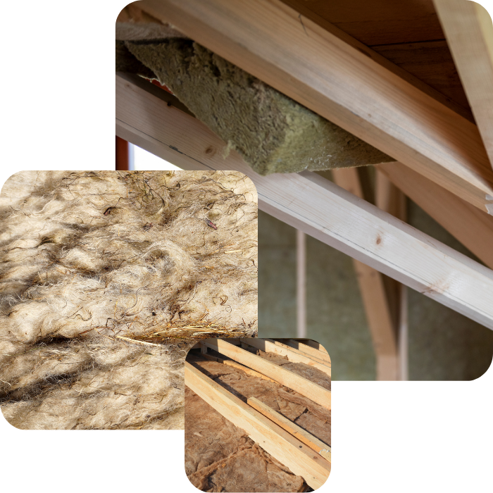 Isolants naturels,  laine de verre, laine de roche, laine de bois, isolation thermique
