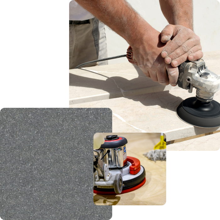 Pierre naturelle, piere bleue, marbre, granit, nettoyage, polissage, ponçade