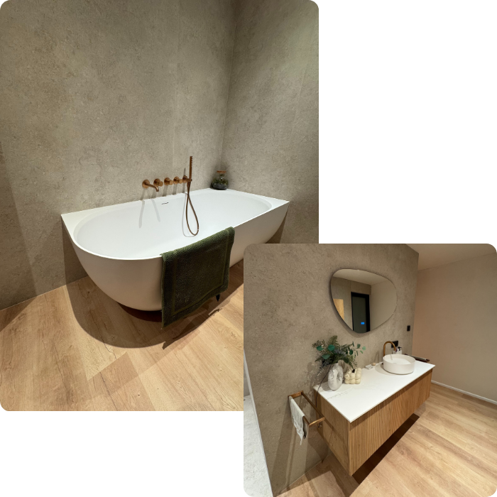 Baignoire, sanitaire, salle de bain, lavabos, évier, mobilier, meuble, vasque