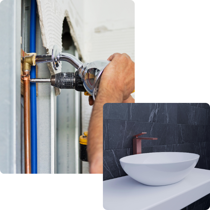 Plomberie, canalisation, tuyaux, robinet, raccordements, plombier, flexibles