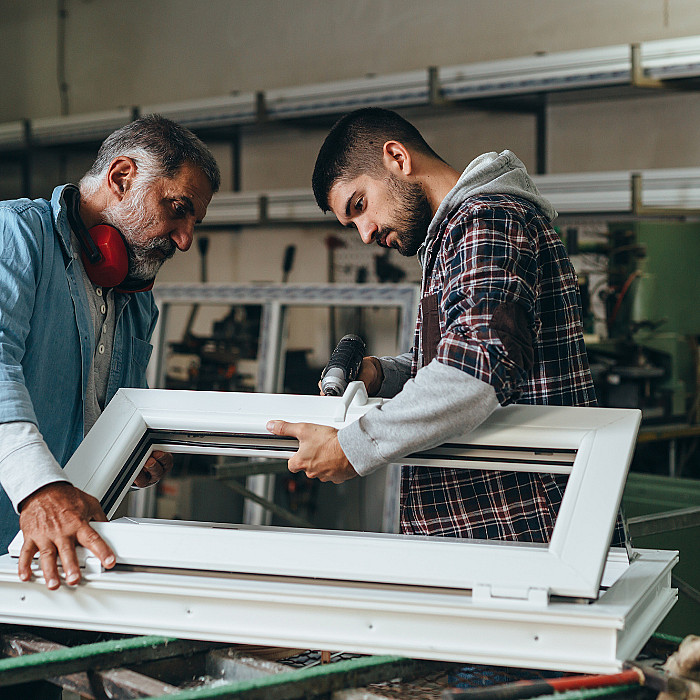 Coloris, assistance, réparation, portes, fenêtres, baies