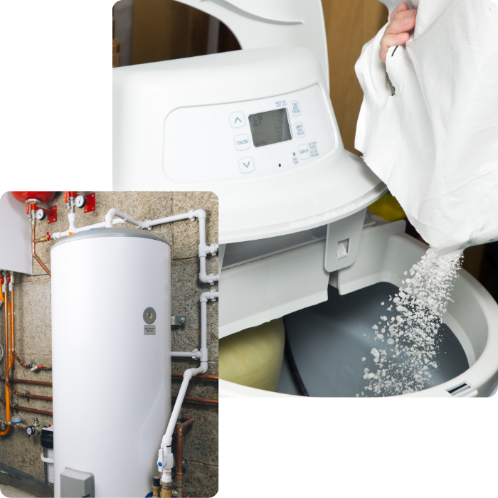 Boiler, chauffe-eau, raccordement, sanitaire, appereils, équipements, chauffe-eau,