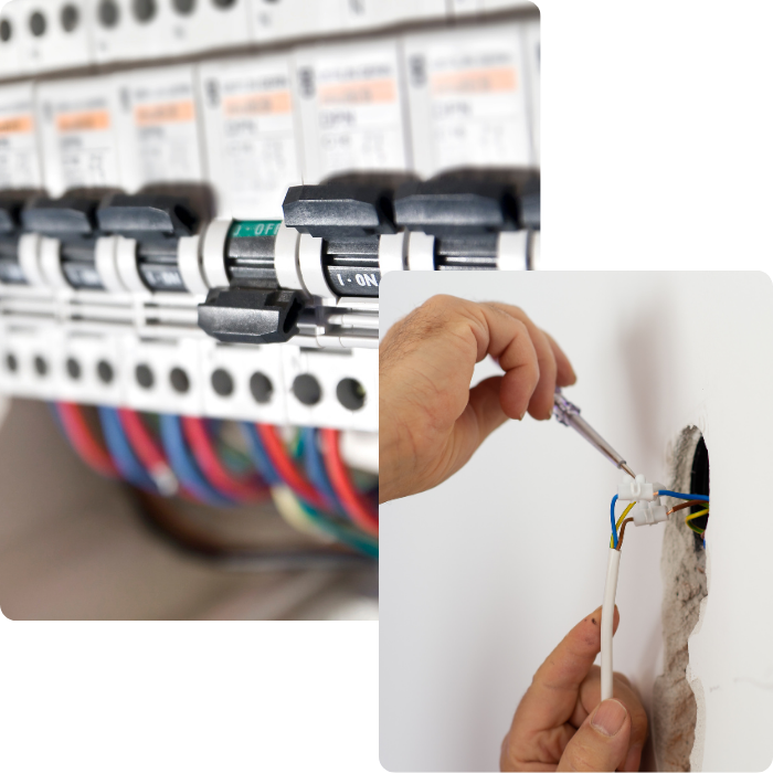 électricien, électricité, flémalle, circuits, compteurs, coffrets, fils, câbles, installation