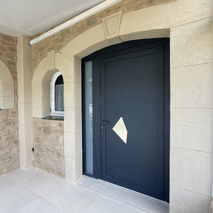 Encadrement, en pierre, encadrmeent, de portes, fenêtres