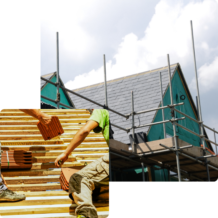 dakrenovatie, dak, draagstructuur, zinkwerken, dampscherm, nieuwe dakopbouw