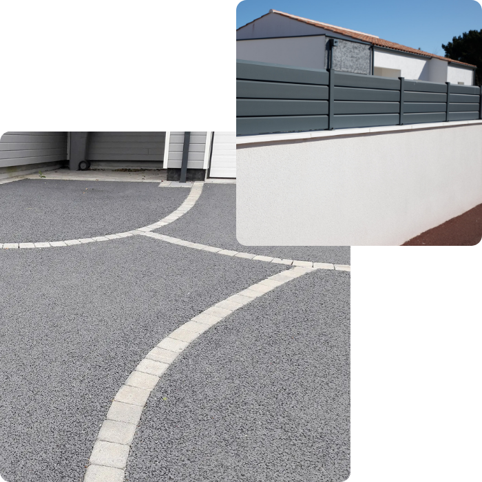 Annexes, extension, aménagement, construction, rénovation, dalle de sol, drainante, dallage, béton drainant,