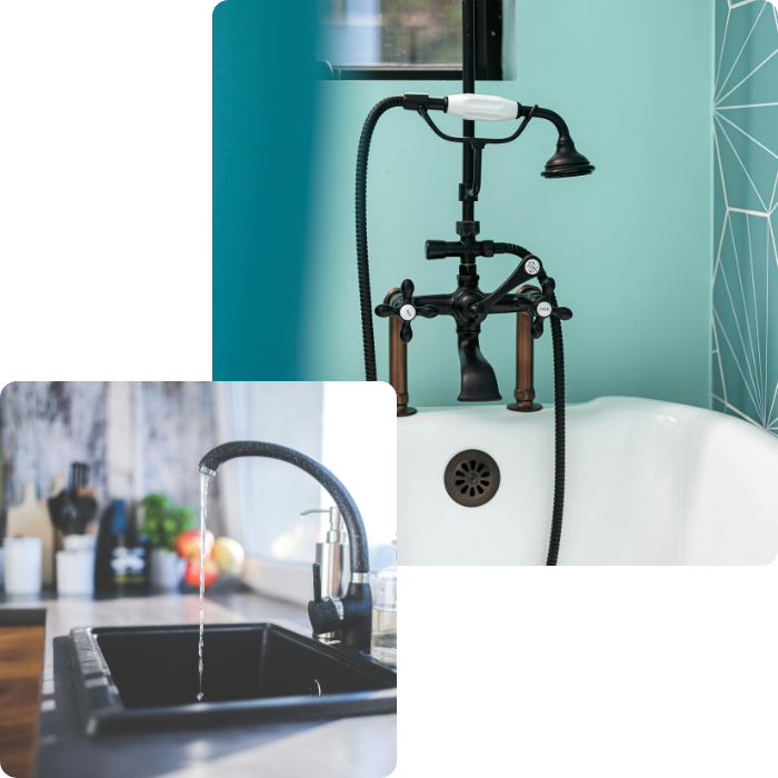 cuisine, salle de bain, douche, flexible, eau, réseau plomberie, chauffe-eau, sanitaires