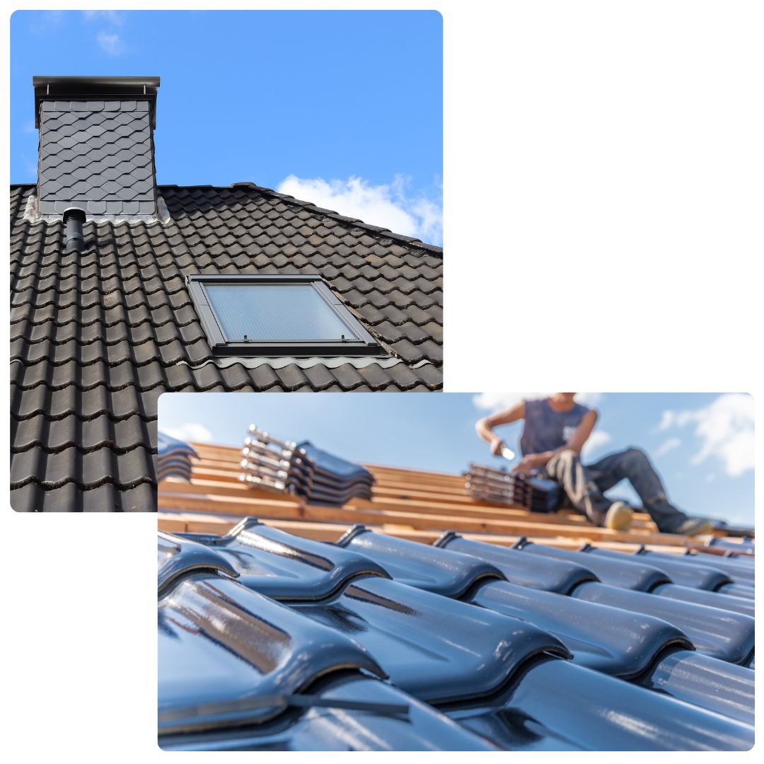 Couvreur, toiture, cheminée, tubage, ramonage, nettoyage, rénovaiton toiture, charpente, pare vapeur, linteaux, lattes