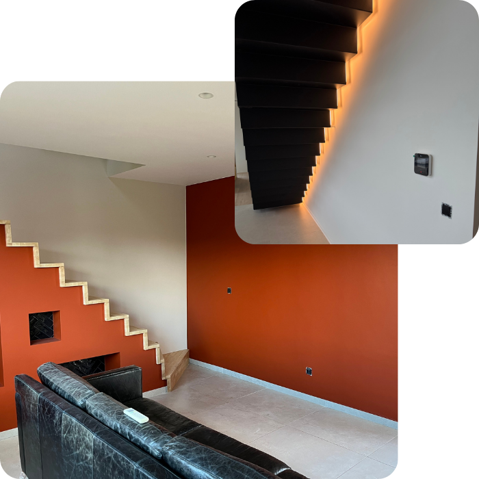 Peinture intérieure, peintre décorateur, couleur, murs, décoration, nuancier, nouvelle peinture, parachèvement, rénovation intérieure