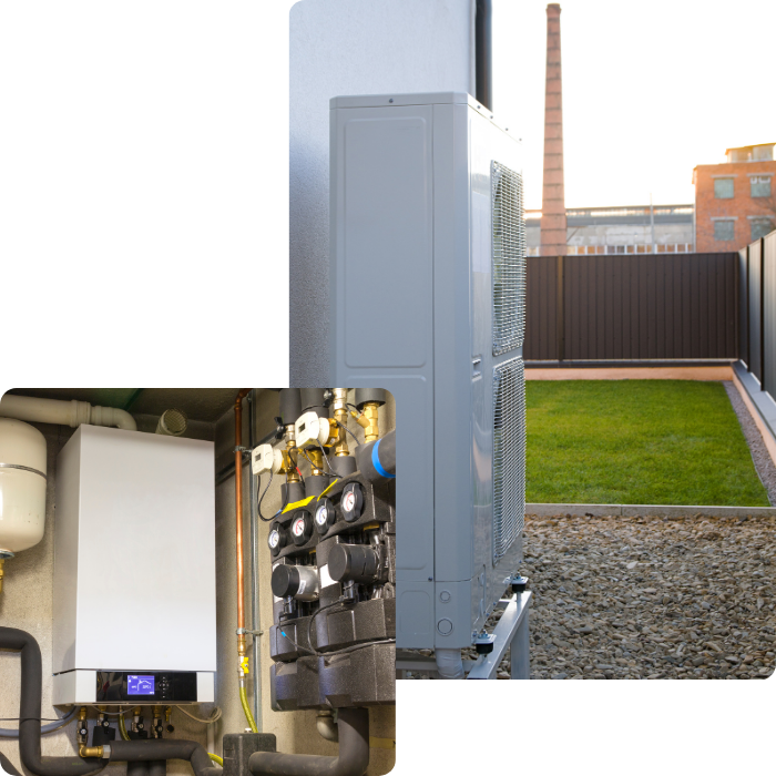 Système de chauffage, habitation, maison, installateur, diagnostic, équipements