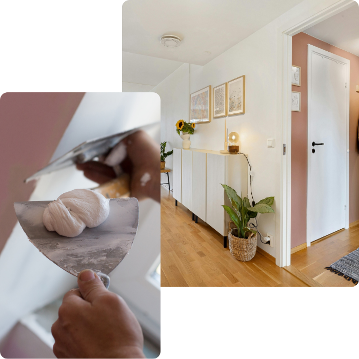 papier peint, peinture intérieure, peinture effet, patines, enduits décoratifs, murs, plafonds, art, artistique