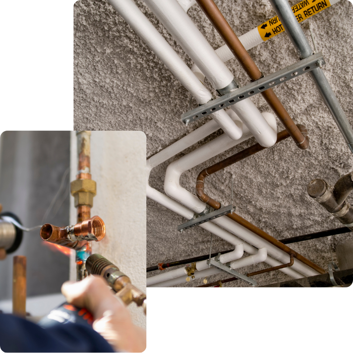 Boiler, chauffe-eau, ballon eau chaude, sanitaire, salle de bain, équipements, appareils