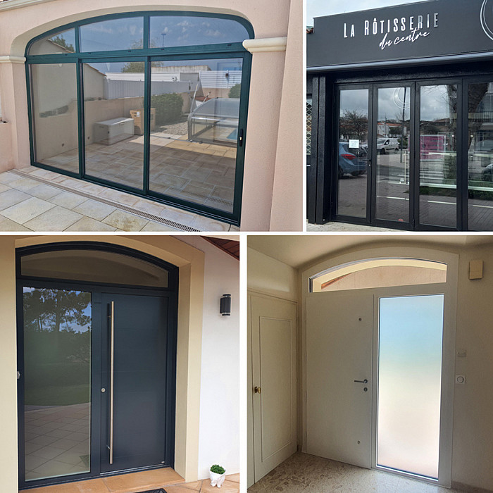 menuiserie alu-pvc, menuisier aluminium, menuisier PVC, fenêtre alu, fenêtre PVC, baie coulissante, fermeture de terrasse, volets roulants, métallier, serrurerie, escaliers, garde-corps, portails, stores, clôture