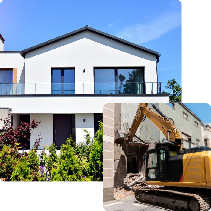 maison, construction clé sur porte, constructeur, rénovation, maçonnerie, gros oeuvre, parachèvement, terrassement, nivellement