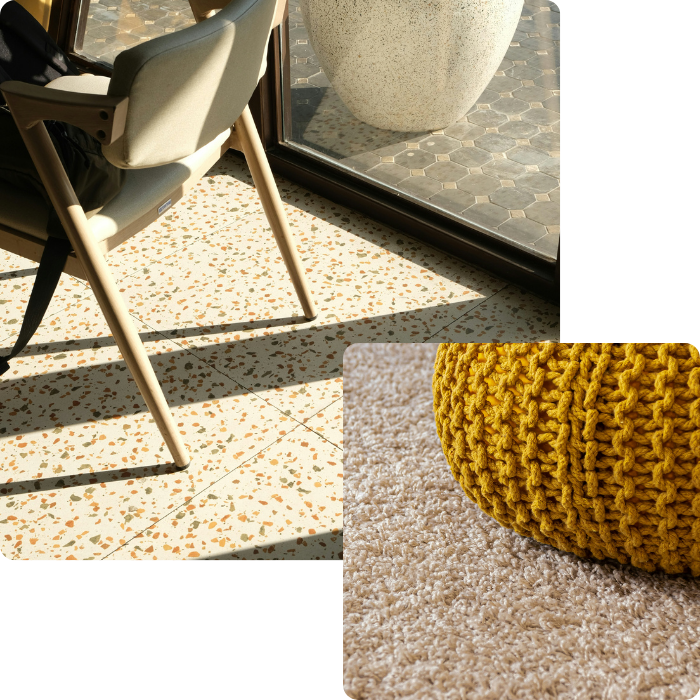 Sols, moquette, lino, revêtements, pose, sols souples, LVT, linoleum