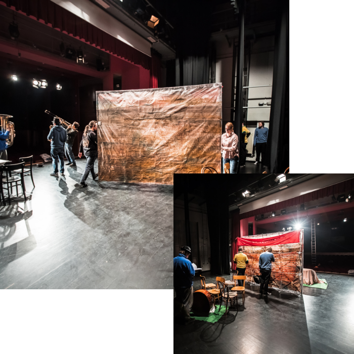 mise en place, éclairage intérieur, extérieur, spot, luminaires