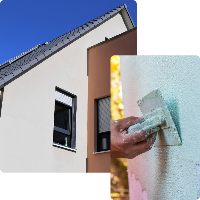 Façade, crépi, parement, ravelement, isolation, bardage, protection façade, pignon