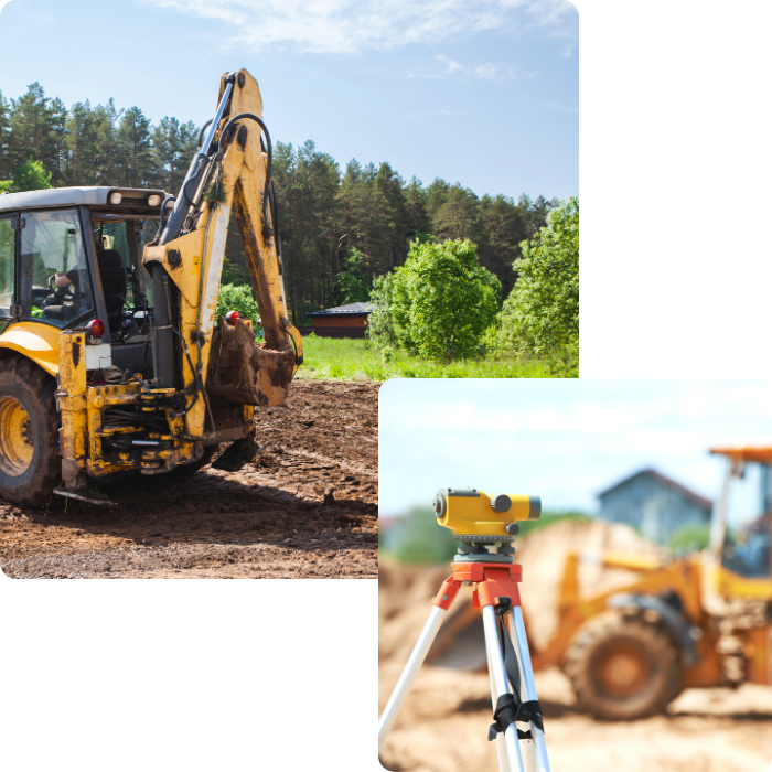 Terrain, mise à niveau, abris de jardin, évacuationd es eaux, drainage