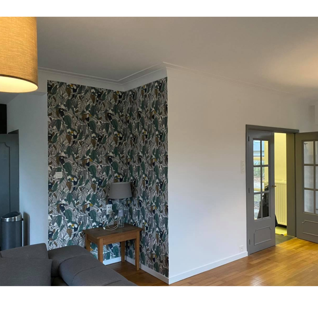 Tapisserie, papier peint, revêtements muraux, murs, décoration, déco