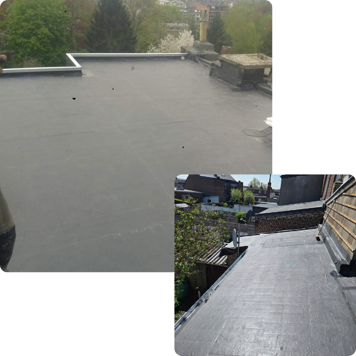 Epdm, revêtement de toiture, toit, couvreur, étanchéité de toiture, imperméabilité