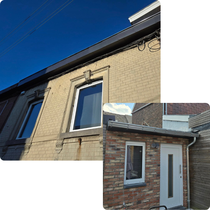 Zinguerie, zinc, gouttière, corniches, évacuation des eaux pluviales, nouvelle gouttière