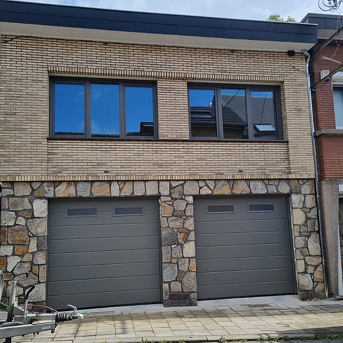 Mécanisme, porte sectionnelle, portillons, porte d'entrée, porte en PVC, porte en Alu