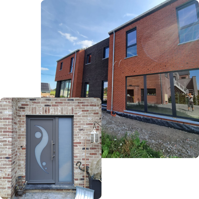 Fenêtre, châssis, installation, pose, construction, nouvelle maison, pvc, alu, volet, screens, motorisation, portes