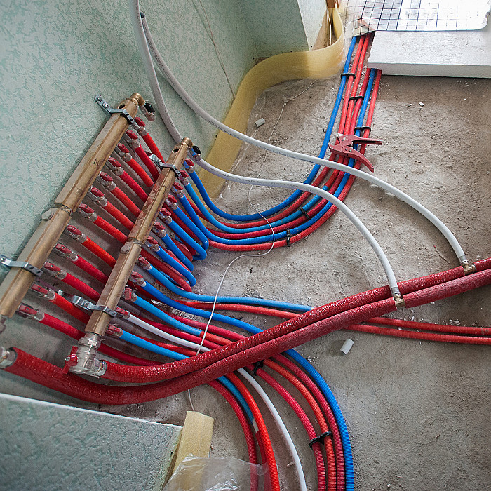 raccordement, diffusion chaleur, confort, isolant, tuyauterie