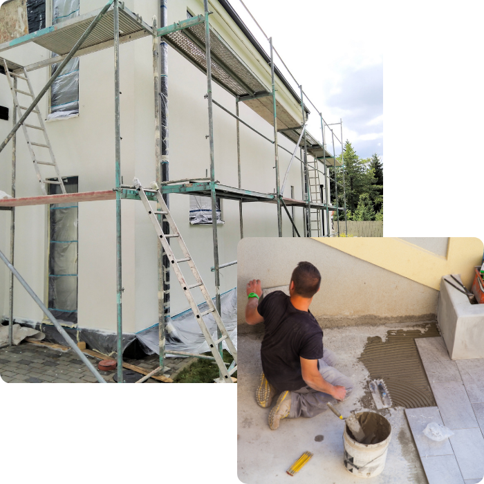 multi service, entreprise rénovation, finitions, peinture, carrelage, parquet, sols, revêteemnts sols, toiture, nettoyage, démoussage, toit