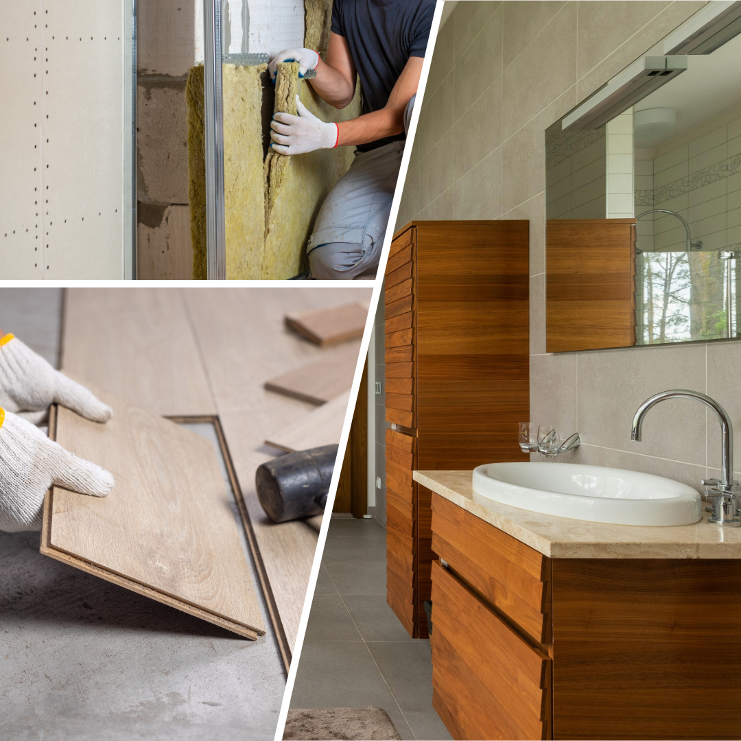 Rénovation, Murs et sols, Isolation